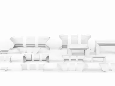 Architectural Moulding Collection VOL 1 3D model