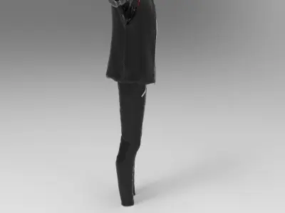 Full Set outfit- Jacket- Shirt- Pant 3D model