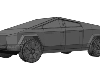 Tesla Cybertruck 3D model