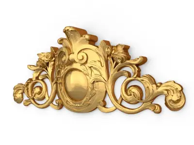 Classic decor ornament 34  3D print model
