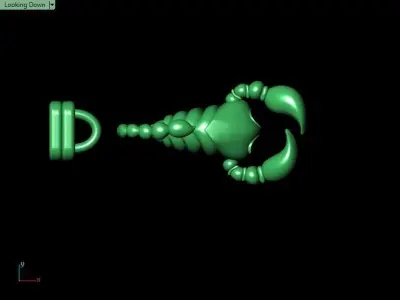 Scorpion bracletes 3D print model