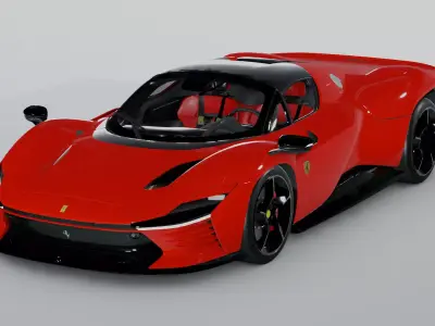 Ferrari Daytona SP3 3D model