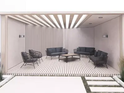Landscape Seating Free 3D model