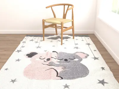Rugs No 495 Low-poly 3D model