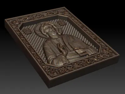 Jesus Christ Icon 3D model