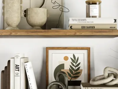 decorative set Vol009 3D model