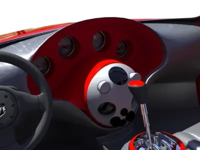 Dodge Copperhead 3D model