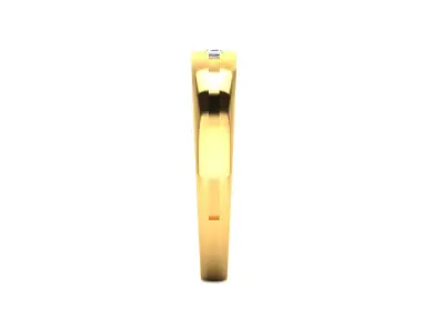 Solitaire Women Wedding Engagement Ring 3D print model purchase