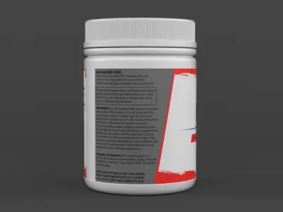 Protein Powder 3D model 139