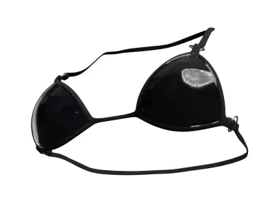 Stylish Bikini Mid-Poly PBR Textured 3D model