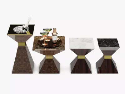 Longhi Andy Table 3D model