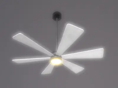 Realistic Lamp - PBR Game Ready - Low-poly 3D model Low-poly 3D model