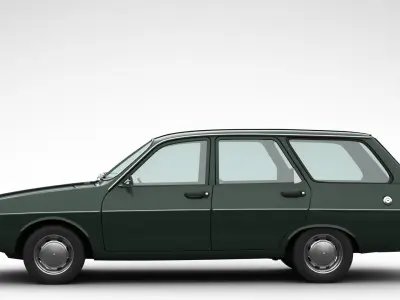 Renault 12 TL Break 3D model