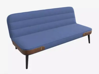 Sofa bed Simple 3D model
