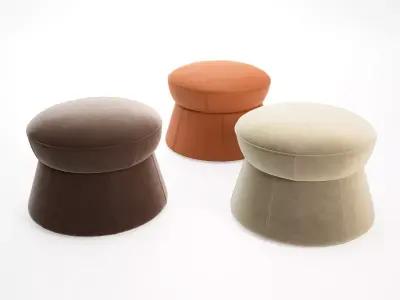 DS 163 Pouf 3D model