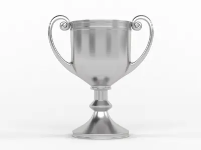 Trophy Cups 3D model 6
