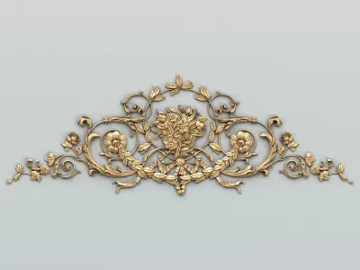 Corner decor 023 3D model