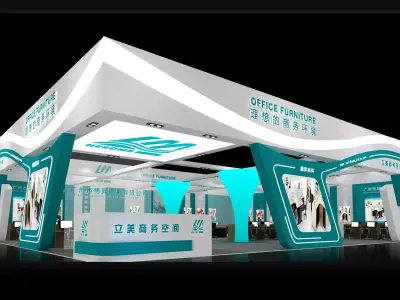 Exhibition - Area - 17X14-3DMAX2009-09 3D model