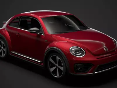 VW Beetle R LIne 2020 3D model