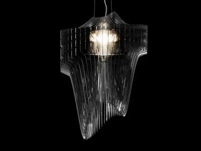 Aria Suspension Pendant by Zaha Hadid for 3DsMax and Corona 3D model