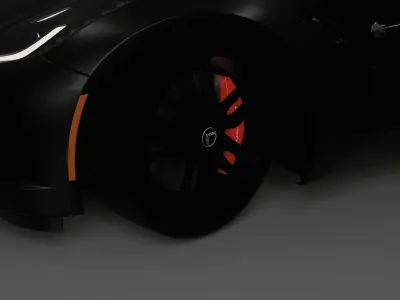 Chevrolet Corvette C7 Stingray high quality model 3D model