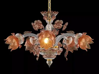 MD 89310-5 Osgona Chandelier 3D model