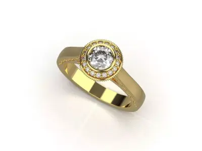 ring code 32 3D print model