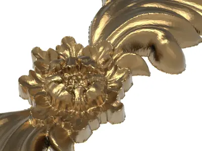  decorative pattern ready for 3D printing 3D model