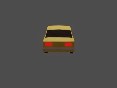 VAZ-2101 Low-poly 3D model