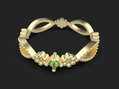 Minimal ring Ready for 3d printing 3dm stl 3D print model