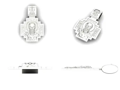 Pendant kt4 3D print model