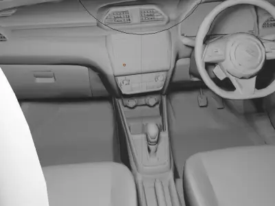 Maruti Suzuki Swift Dzire 2021 BY MJ 3D model