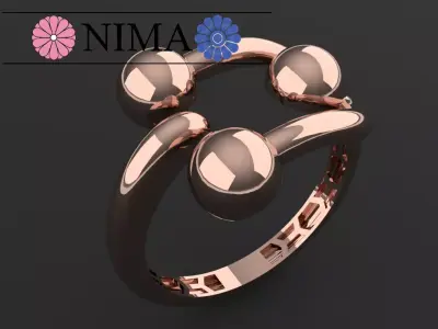 RING  3 SPHERE  3D print model
