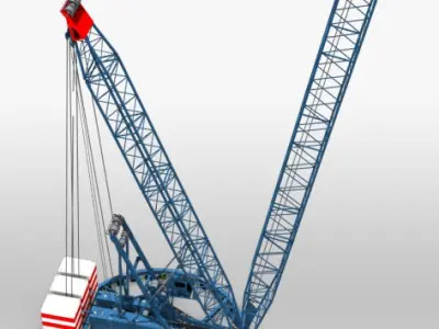 Ringer Crane 3D model