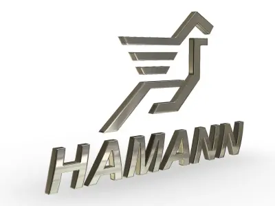 hamann logo 3D model