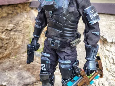  Dead Space - 1 6 Scale Weapon Bundle 3D print model