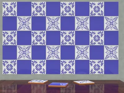 Mexican Talavera Tiles 3D model