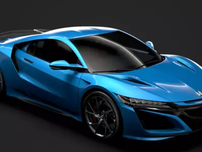 Honda NSX 2020 3D model