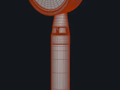 Luxury Hand Shower 3D model