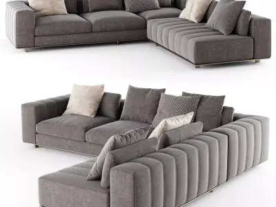 Freeman Sofa 09 3D model