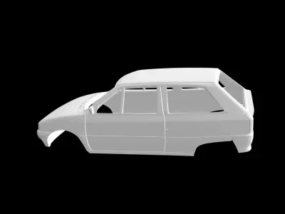 Citroen AX 3D print model