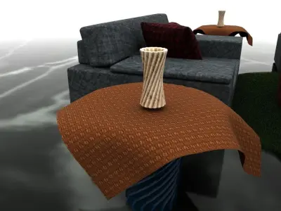 Sofa Furniture 3D model