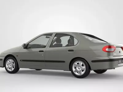 Renault Megane 1 Phase 2 3D model