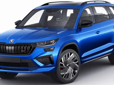Skoda Kodiaq RS 2021 3D model