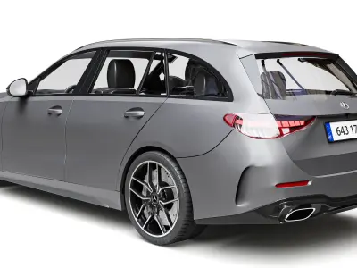 Mercedes Benz C Class State 2022 3D model