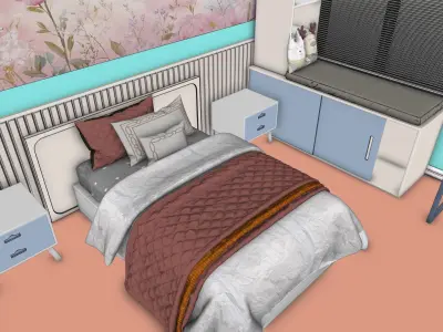 Amazing Children Room 3D Model 3D model