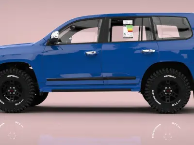 Toyota Land Cruiser J200 ARB  3D model