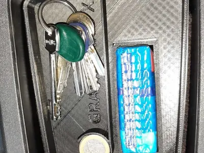 Opel - Vauxall Grandland X - Porta oggetti  Armrest Storage Tray 3D print model