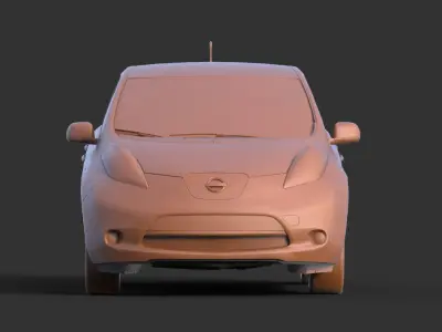 Nissan Leaf 3D print model
