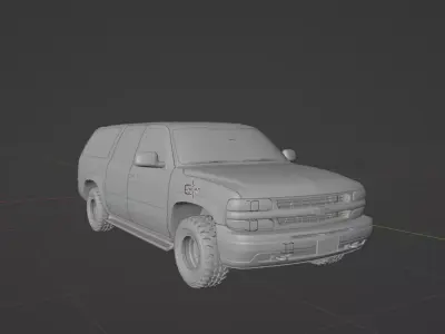 Chevrolet Taha Suburban 3D model